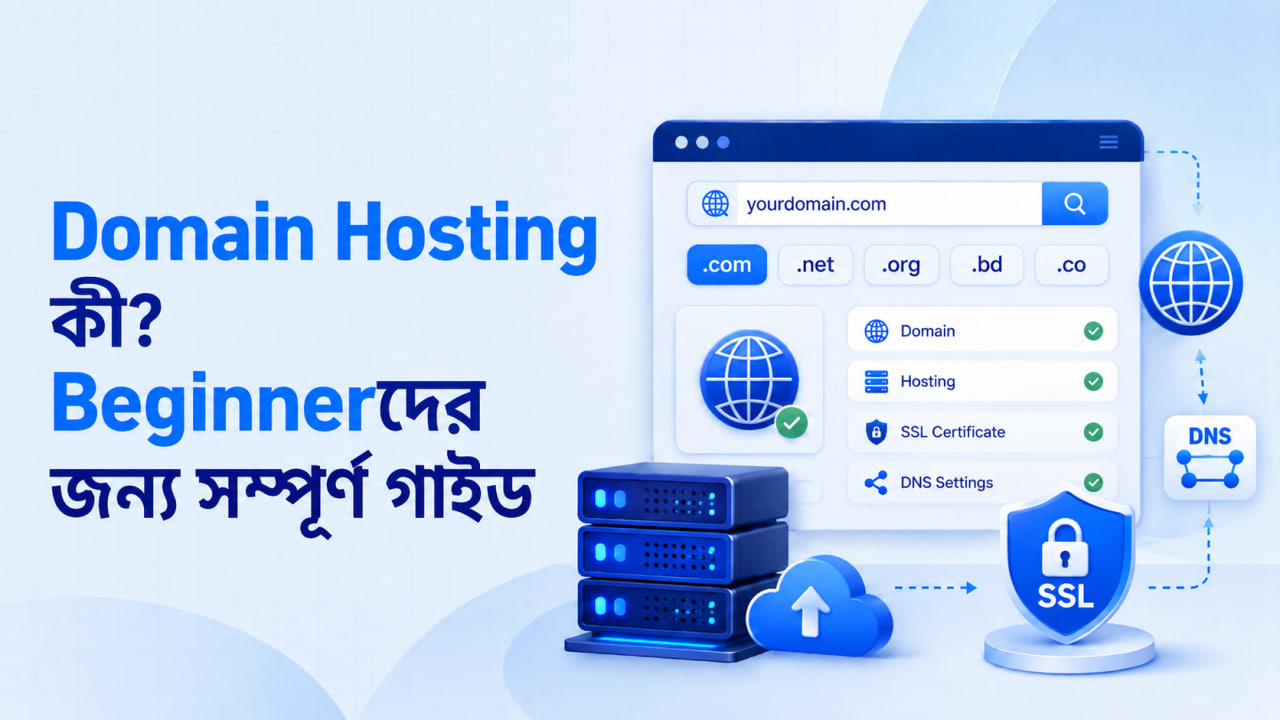 what is domain hosting